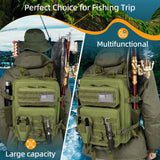 25L Tactical Fishing & Hunting Backpack – Waterproof Outdoor Pack | Men’s Large-Capacity Travel & Field Bag