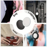 4-Pack Smart iTag Global Locator – GPS Tracker Compatible with iOS Find My for Keys, Wallets, Cars, Pets & Luggage
