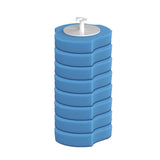 Wall-Mounted Disposable Toilet Brush & Holder Set – Includes 8/16/24 Refill Heads