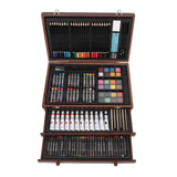 Premium Wooden Art Set — Multifunctional Sketching & Painting Kit with Foldable Storage Box (School & Creative Projects) 🎨