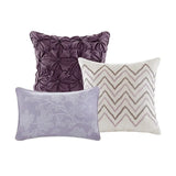 6-Piece Printed Quilt Set with Throw Pillows – Taupe King/Cal King Size | Elegant Soft Bedding Ensemble for Modern Bedrooms