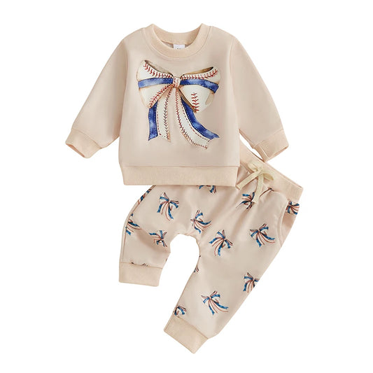 Adorable Toddler Girls Winter Outfit – Floral Print Hoodie & Warm Leggings 2-Piece Clothing Set for Baby Girls