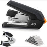 Easy Heavy-Duty One-Touch Stapler – Ergonomic, Easy-Load Office Stapler for Smooth Stapling