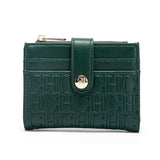 Unisex Retro Printed Wallet – Classic Portable Card Holder, Zero Wallet & Universal PU Leather Money Purse