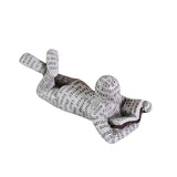 Modern Abstract Yoga Figurine – Resin Meditating Sculpture for Zen Home, Office & Living Room Décor