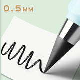 Infinity Pencils Set (17 pcs) – No Ink, No Sharpening Eternal Writing Pencils with Nib & Eraser