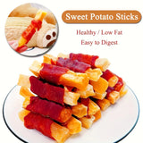 Duck & Sweet Potato Dog Treats – Healthy, Digestible Snacks for Small, Medium & Large Dogs (200g / 400g Packs)