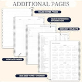 2025–2026 Academic Planner – 9" x 11" Weekly & Monthly Organizer (July 2025–June 2026) with Pocket & Premium Paper 📘