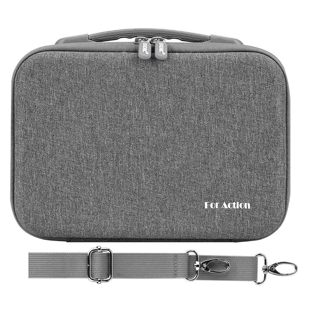 Hard-Shell Carry Case for DJI Osmo Action 5/Action 5 Pro – Waterproof with Shoulder Strap