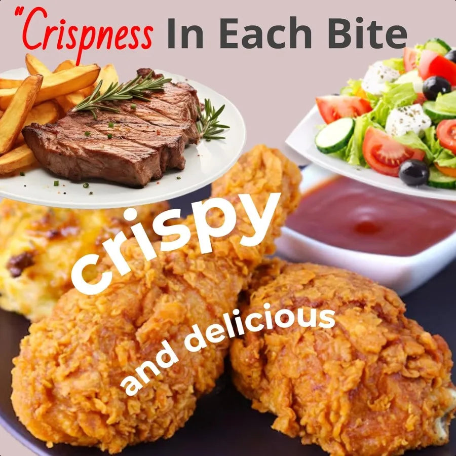 Compact 2-Quart Personal Air Fryer – 1000W Oil-Free Cooking with Nonstick Basket & Space-Saving Design 🍟✨