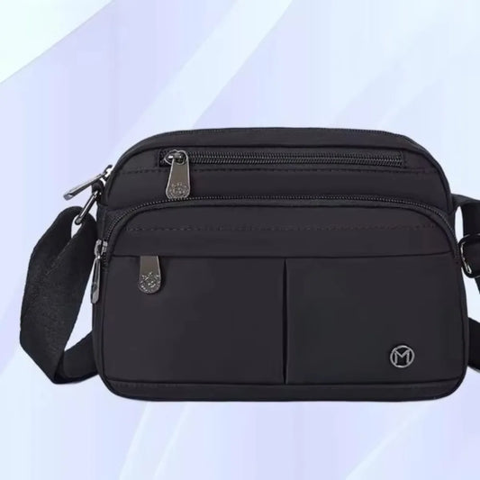 Unisex Waterproof Crossbody Bag – Large-Capacity Multi-Pocket Shoulder Bag for Travel, Work & Daily Use