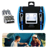 Rope Tension Adjuster – Wear-Resistant Stainless Steel Rope Control Tool for Climbing, Camping & Hiking 🧗‍♂️⚙️