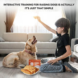 Dog Snacks Chicken Breast & Beef Jerky – Nutritious & Delicious Training Treats for Puppies & Adults (500g / 25g Packs)