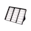 18-Slot Glasses Display Stand – Tilted Eyewear Organizer Box & Sunglasses Storage Tray for Eyeglass Collection