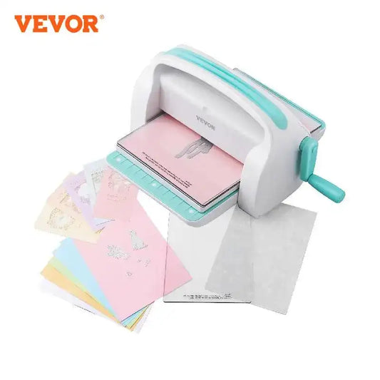VEVOR Manual Die Cutting & Embossing Machine (6"–9") – Mini Scrapbooking & DIY Card Craft Tool