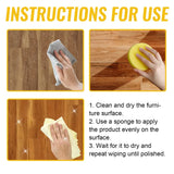 JakeHoe Wood Floor Cleaner & Protection Solvent – Deep Clean, Wax & Brighten for Hardwood Floors 🪵✨