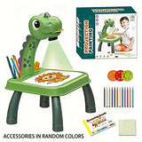 Dinosaur Painting Projector & Drawing Board Toy – Puzzle-Art Set for Kids & Girls (Hands-On Creativity Gift)