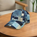 Vintage Denim Sun Visor Cap – Adjustable Unisex Baseball Hat for Outdoor Sports & Daily Casual Wear