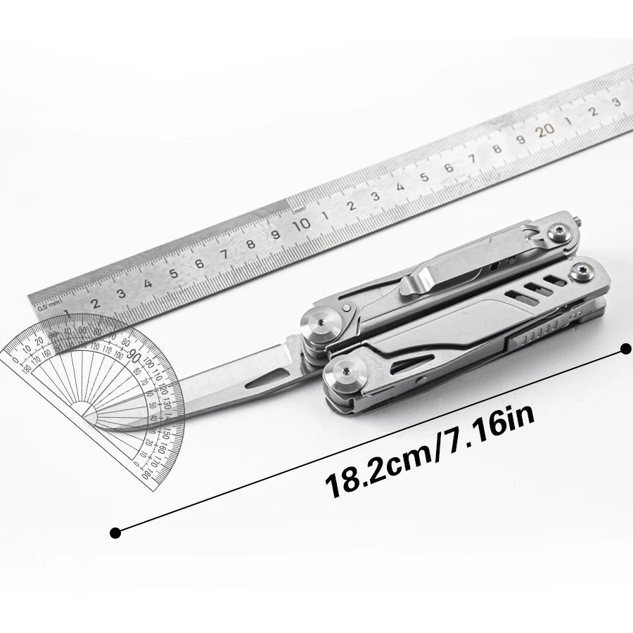 Multifunctional Tactical Pliers – Outdoor Survival Multi-Tool with Knife | Portable Camping Gear for Hiking, Emergency & EDC