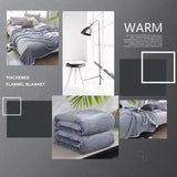 Flannel Fleece Blanket – Cozy Soft Plush Winter Blanket, Multi-Functional Thermal Throw for Home & Office (1–10PCS Options)