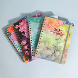 2025 Weekly Planner – A5 Spiral-Bound Monthly Calendar Notebook for Office & School 📅