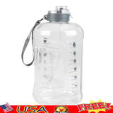 128oz Large Capacity Water Bottle with Dual Lid – Lightweight Insulated Hydration Jug for Camping & Sports