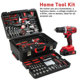 “599-Piece Home Tool Set Kit – Rolling Tool Box with 21V Max Cordless Drill & Mechanic Tools for Auto Repair & DIY”