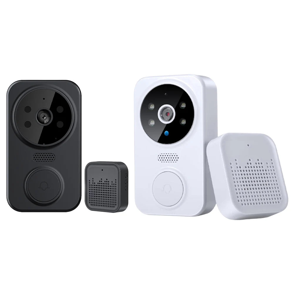 WiFi Wireless Visual Intercom Doorbell – Smart Front Door Camera with App Remote Monitoring for Indoor & Outdoor Surveillance