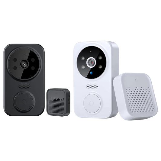 WiFi Wireless Visual Intercom Doorbell – Smart Front Door Camera with App Remote Monitoring for Indoor & Outdoor Surveillance