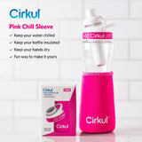 Insulated Chill Sleeve with Comfort-Grip Lid – 22 oz Water Bottle Accessory for Personalized Hydration