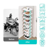 Shoe Organizer Rack – Multi-Layer, Detachable, Space-Saving Shelf for Home Use - PulinGO