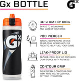 Gatorade GX 30 oz Non-Slip Squeeze Bottle – Athlete-Grade Refillable Hydration Bottle (Light Blue)