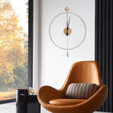 20" Classical Silent Wall Clock – Nordic Style Quartz Movement for Living Room, Bedroom & Home Décor