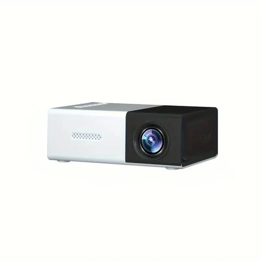 Mini Portable LED Projector Kit – Includes 72″ Screen & Adjustable Bracket; HDMI / USB / TF Audio Projection for Travel