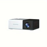 Mini Portable LED Projector Kit – Includes 72″ Screen & Adjustable Bracket; HDMI / USB / TF Audio Projection for Travel