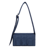 Women’s Nylon-Cotton Soft Shoulder Bag – Small Luxury Underarm Flap Handbag & Elegant Clutch Purse for Daily Use