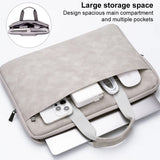 Laptop Sleeve Case with Handle – Shockproof Protective Cover with Accessory Pocket for 13″, 14″, 15″ & 16″ Laptops