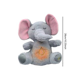 Cute Animal Baby Sound Machine – Musical Sleep Toy with Lights, Rhythmic Breathing Motion & Soothing Music for Newborns