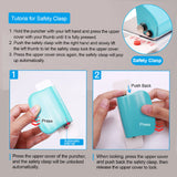 KW-Trio 6-Hole Metal Paper Punch – Handheld 5-Sheet Capacity Puncher for Notebooks & Planners