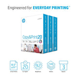 📄 Printer Copy Paper – 20 lb White Paper, 8.5" x 11", 92 Brightness, 3 Reams (1500 Sheets)
