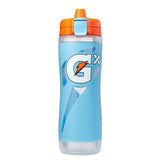Gatorade GX 30 oz Non-Slip Squeeze Bottle – Athlete-Grade Refillable Hydration Bottle (Light Blue)