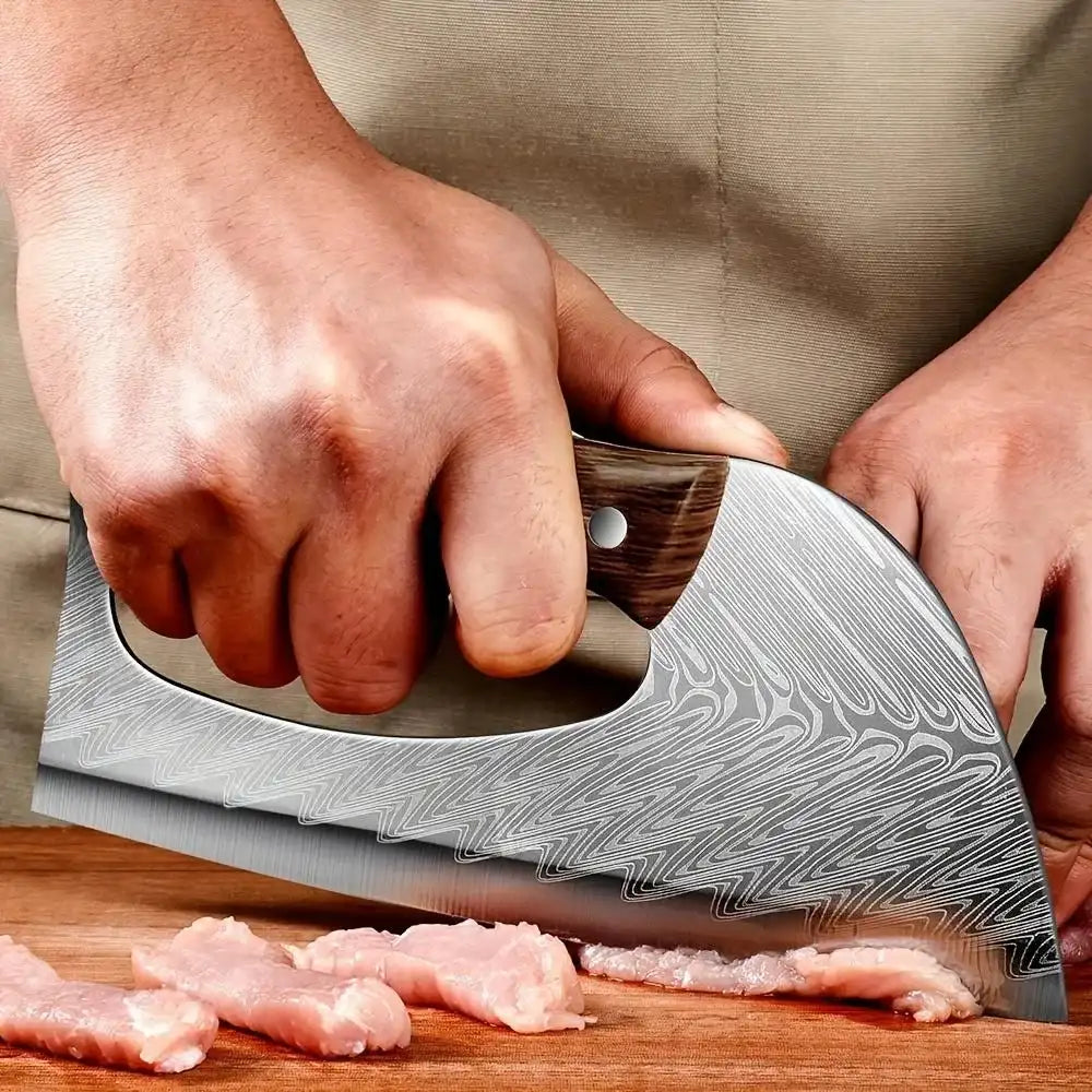 Kitchen Saver Stainless Steel Knife Set (1–2pcs) – Multi-Functional Slicing, Chef & Meat Cleaver Knife