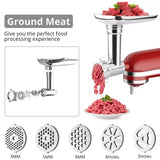 Stainless Steel Meat Grinder Attachment for Stand Mixer – Durable Food & Sausage Grinding Accessory for Home & Pro Kitchens 🍔🔪
