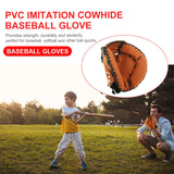 PU Leather Baseball Glove – Thickened Training & Fielding Mitt for Outdoor Softball Practice 🧤⚾