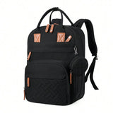 Diaper Bag Backpack with Pacifier Case – Maternity Baby Nappy Changing Bag | Newborn Essentials & Baby Registry Gift