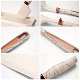 16-Piece Stainless Steel Kitchen Knife & Silicone Kitchenware Set – Bread Knife, Scissors, Peeler & Tool Res