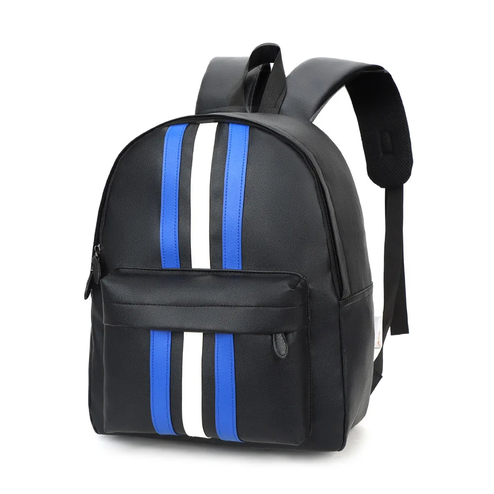 Women’s Large-Capacity Leather Backpack Purse — Vintage School & Travel Rucksack Bookbag