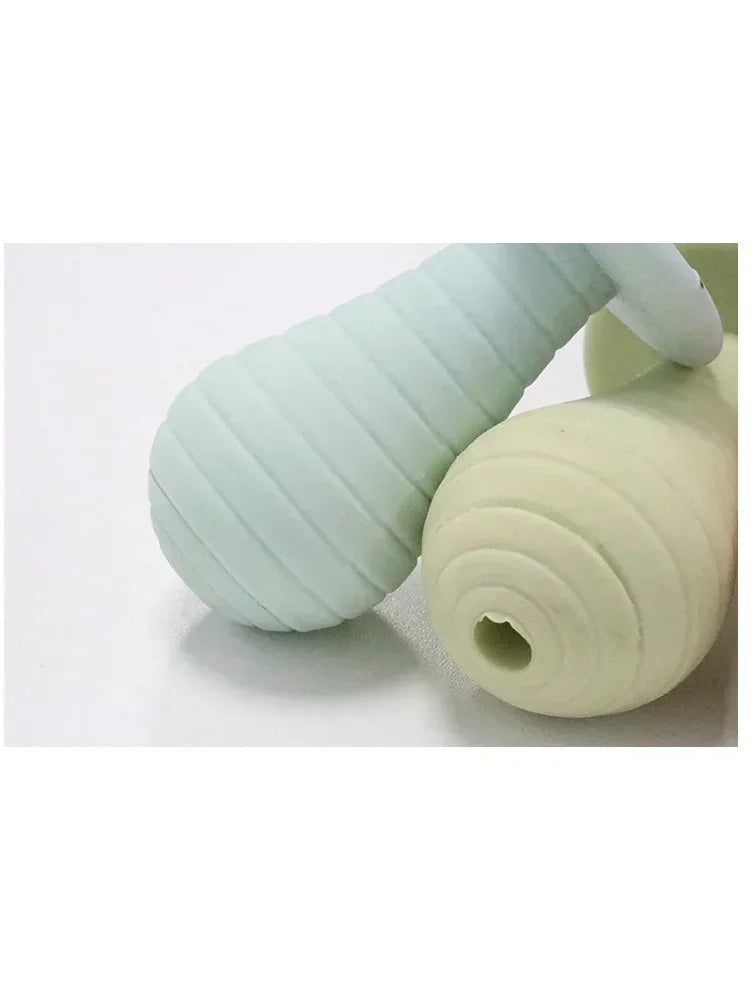 Pet Pacifier Rubber Chew Toy 🐾 – Squeaky Play Toy for Puppies & Kittens, Durable & Safe Teething Fun