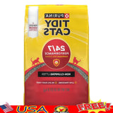 Non-Clumping Cat Litter – 24/7 Odor Control, Low-Dust Clean Linen Scent, 48lb Bag, 99.9% Dust-Free Multi-Cat Formula