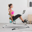 2-in-1 Supine Board & Body Shaper – Adjustable Ab Machine with 4 Strength Levels & Double Spring Assist (330 lbs Capacity)